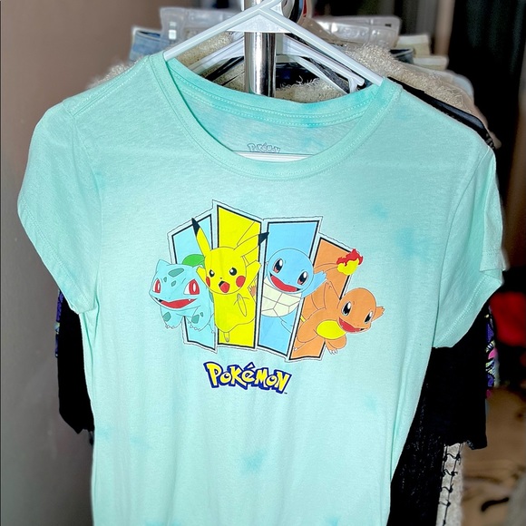 3 for $10❤️ 
Blue tie die Pokémon Top like new - Picture 3 of 6